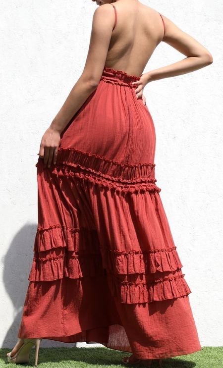Venetian Maxi Dress