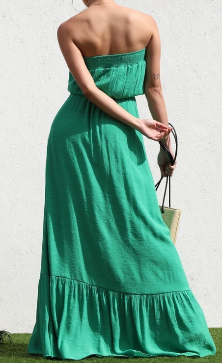 Olivia Maxi Dress Kelly Green