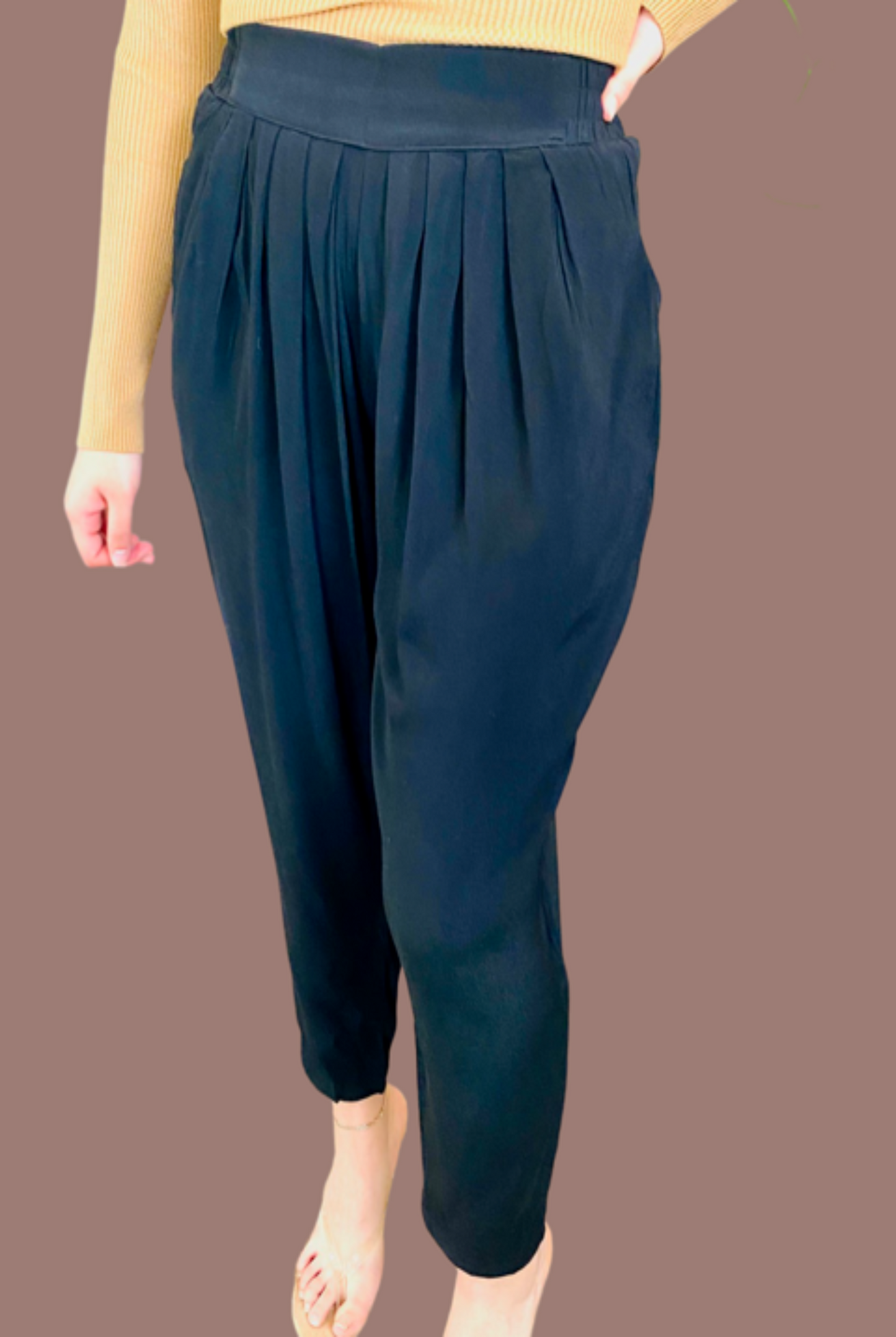 Love Nights Pleated Pants.