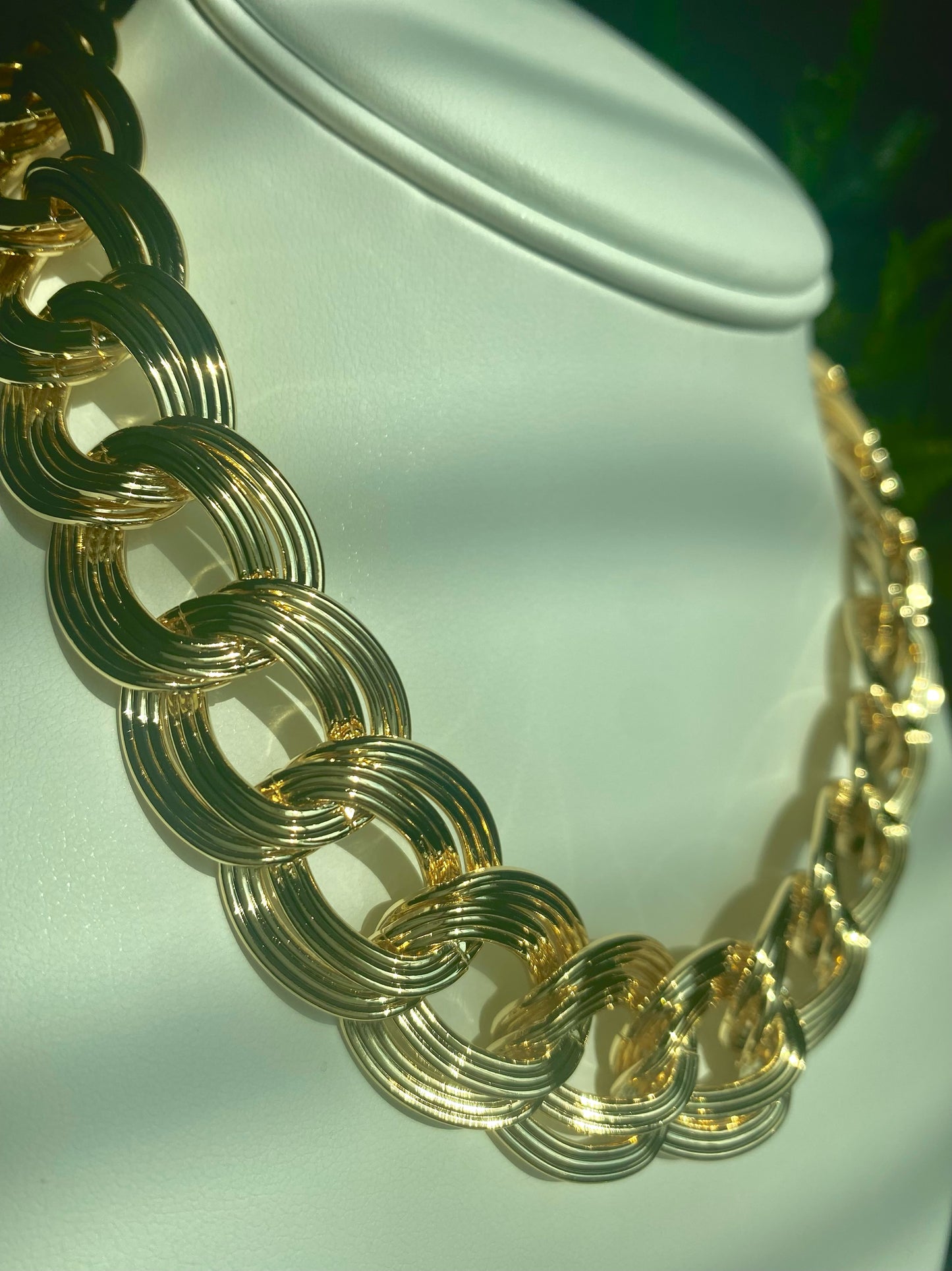 Diana Gold Chunky Necklace