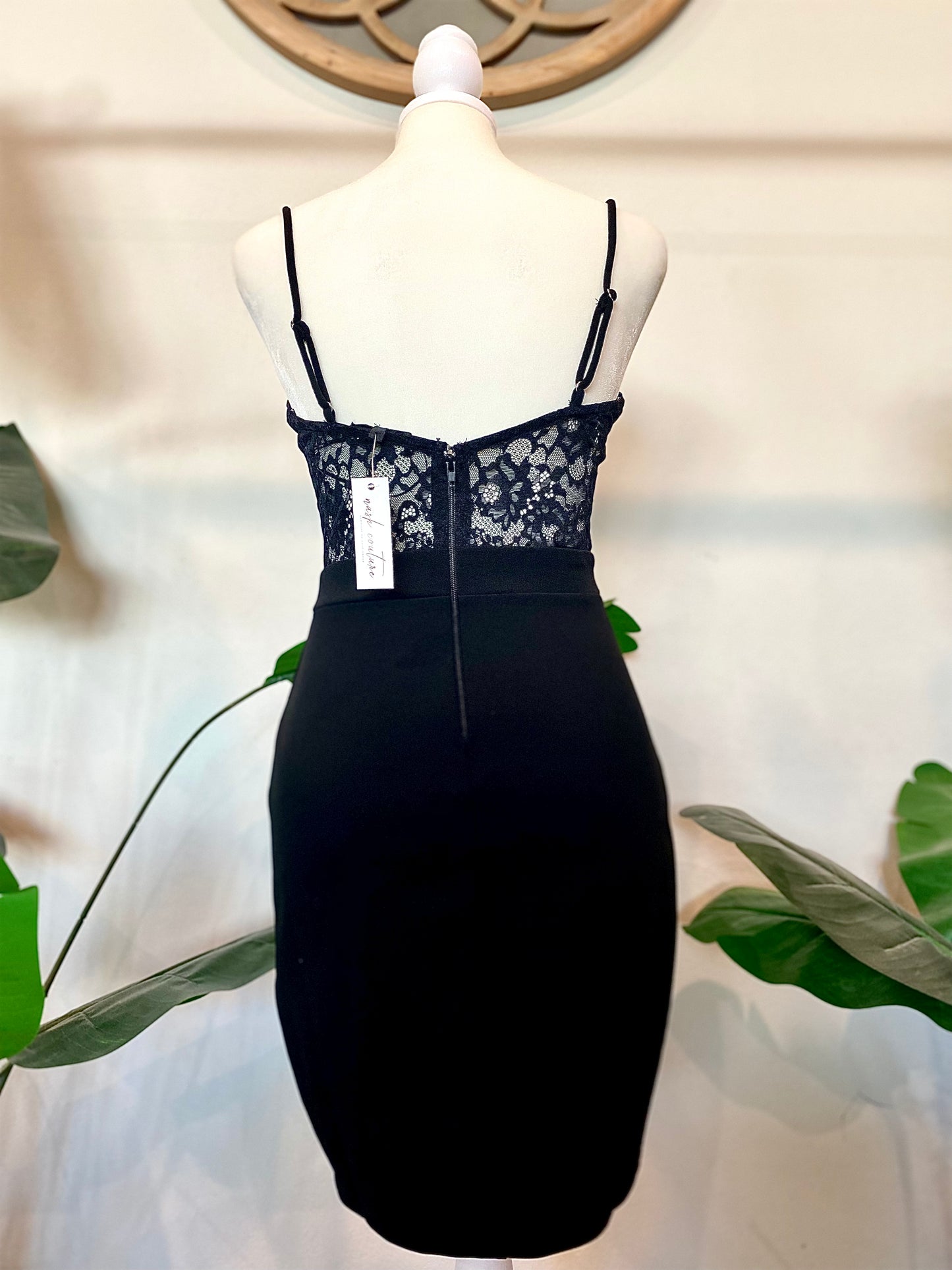 Victoria Black Mini Dress