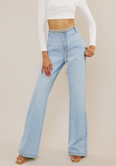 Jade 90's Ultra High Rise Flare Jeans