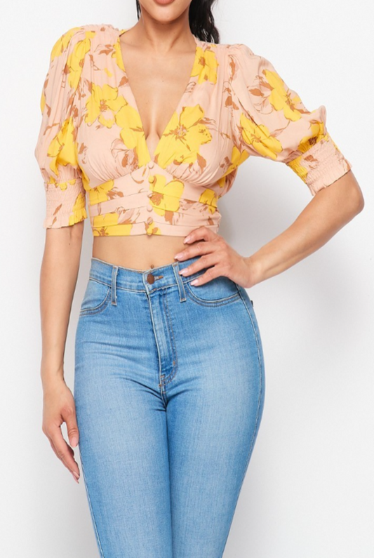 Maya Floral Top